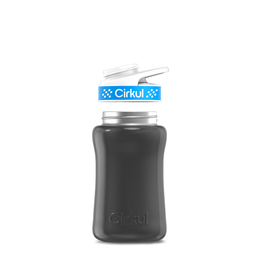 12oz. Stainless Steel Bottle & Comfort Grip Lid