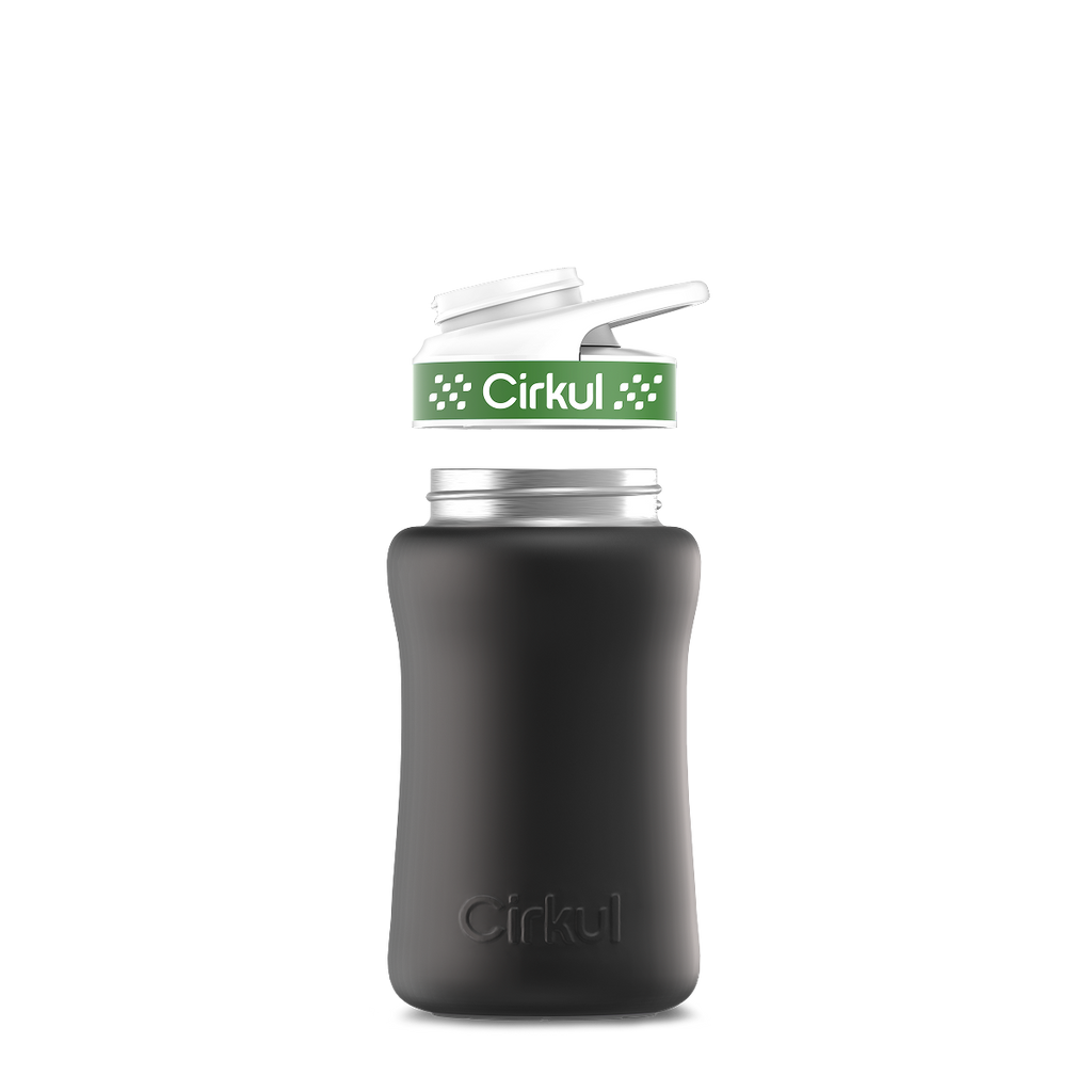 12oz. Stainless Steel Bottle & Comfort Grip Lid