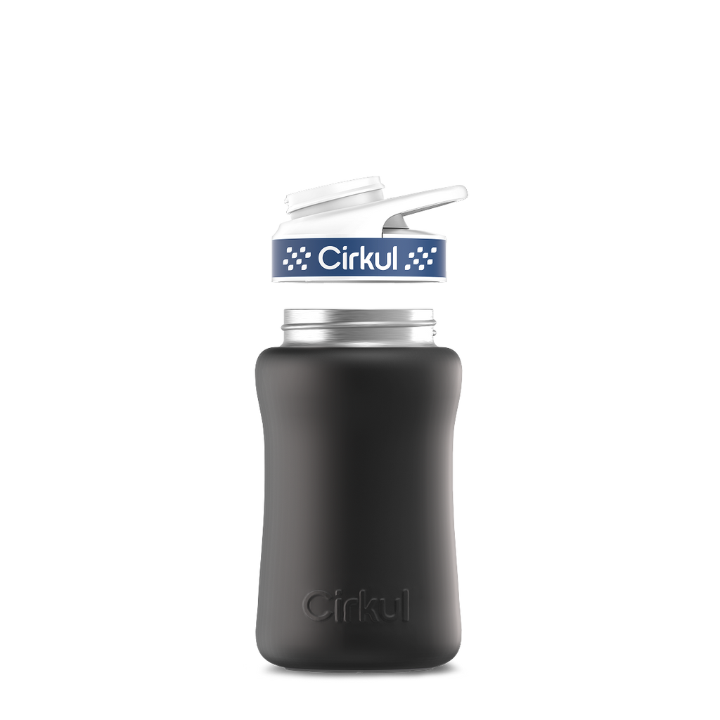 12oz. Stainless Steel Bottle & Comfort Grip Lid