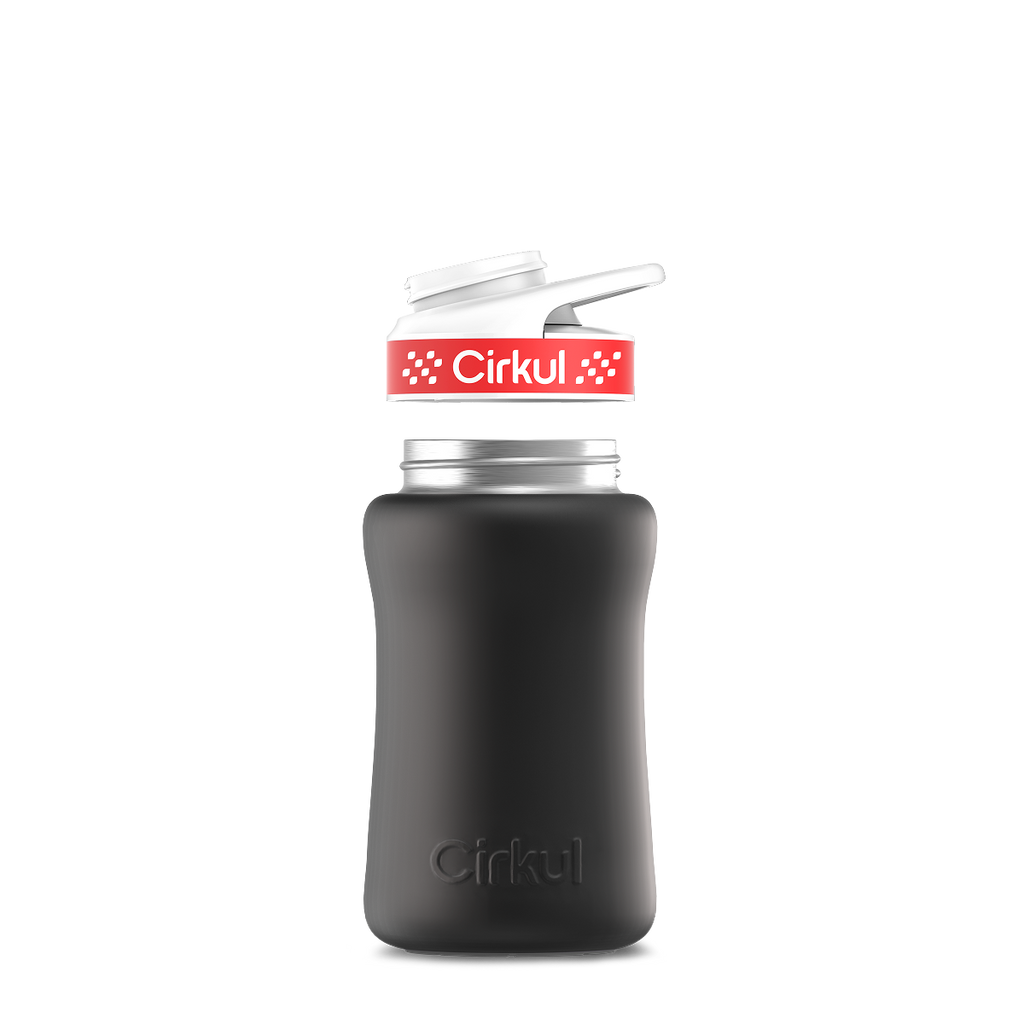 12oz. Stainless Steel Bottle & Comfort Grip Lid